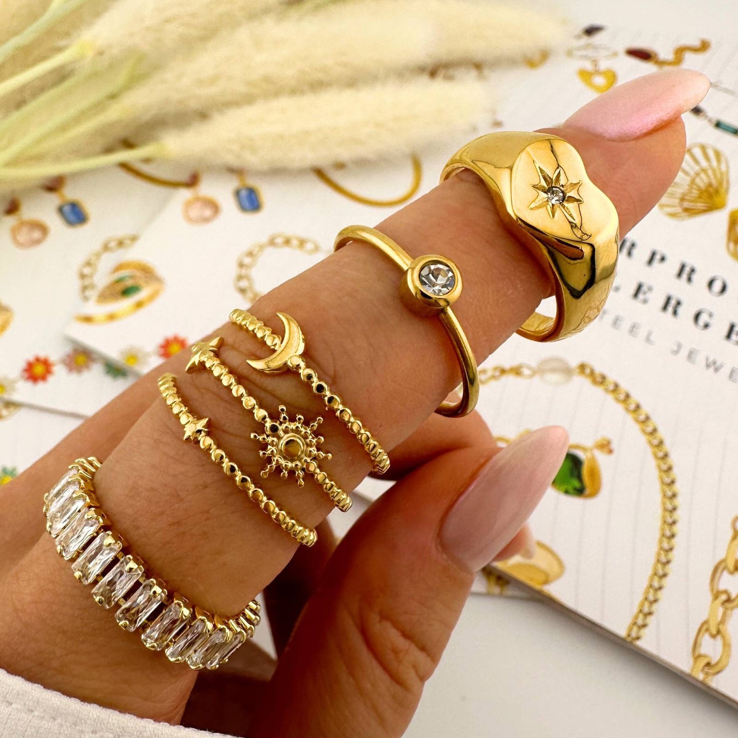 Crystal Luxe Ring for Women