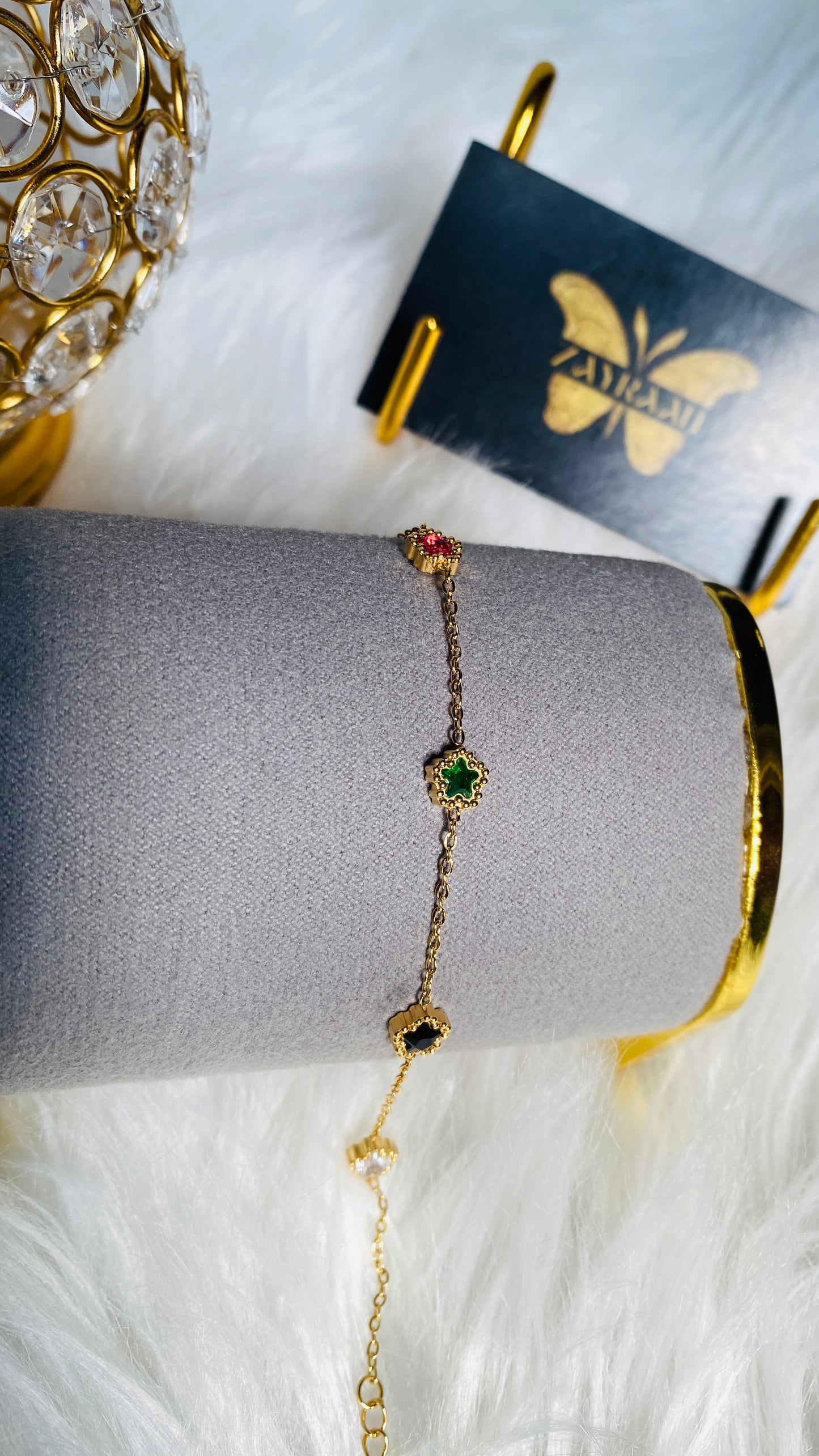 Multicolour Floral Bracelet