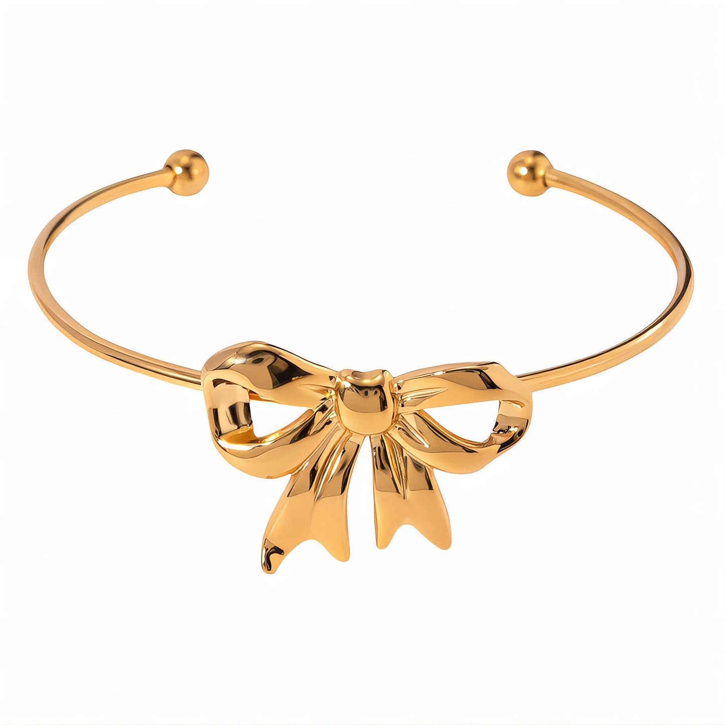 Golden Bow Bangle