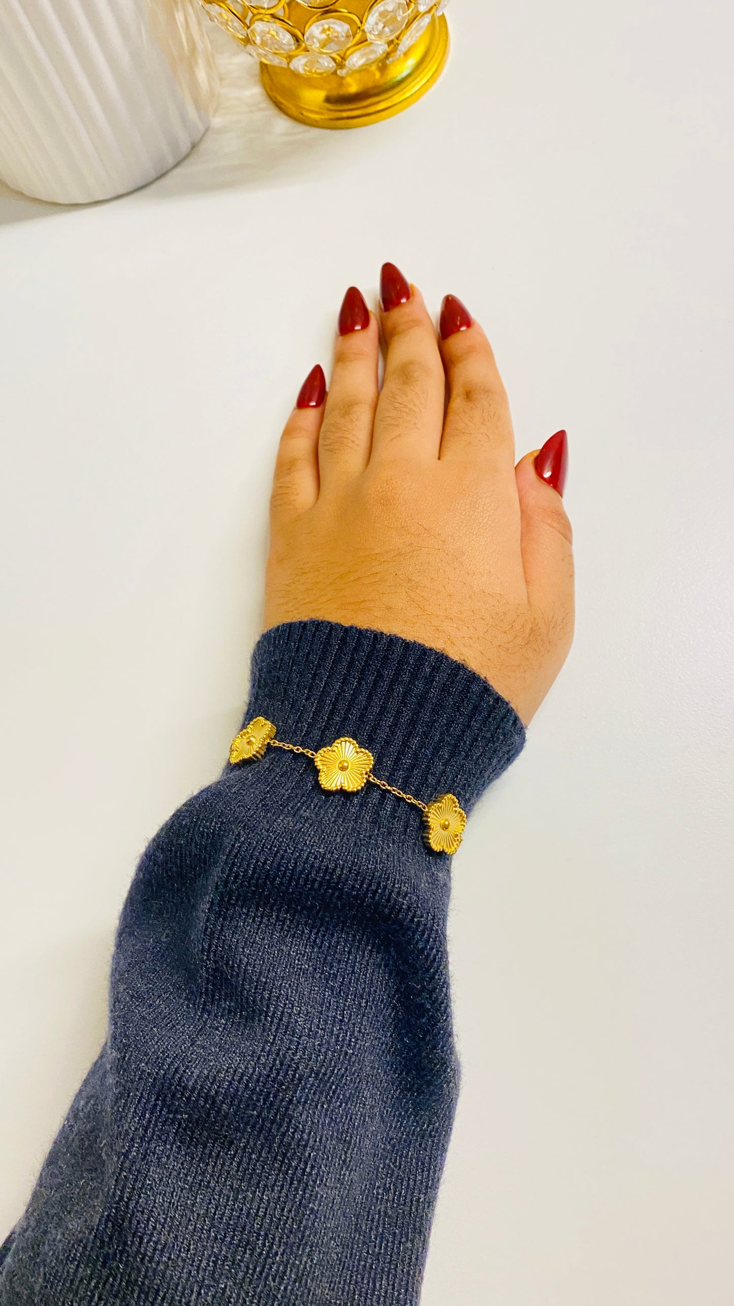 Golden Clover Bracelet