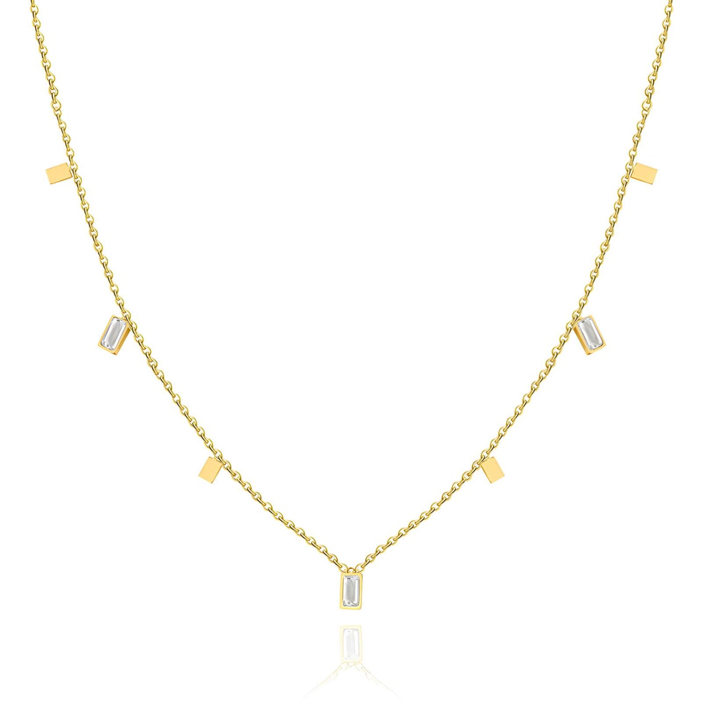 Dangling Bar Necklace