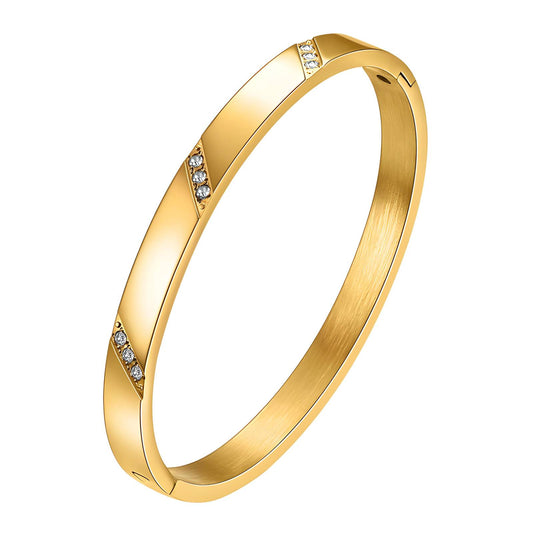 Dazzle Bangle with Zircon