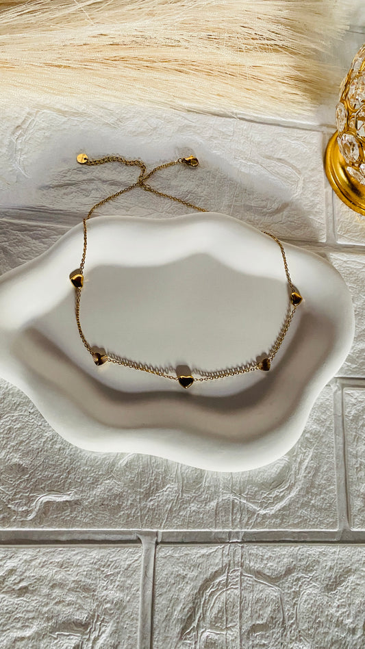 Minimal Heart Necklace