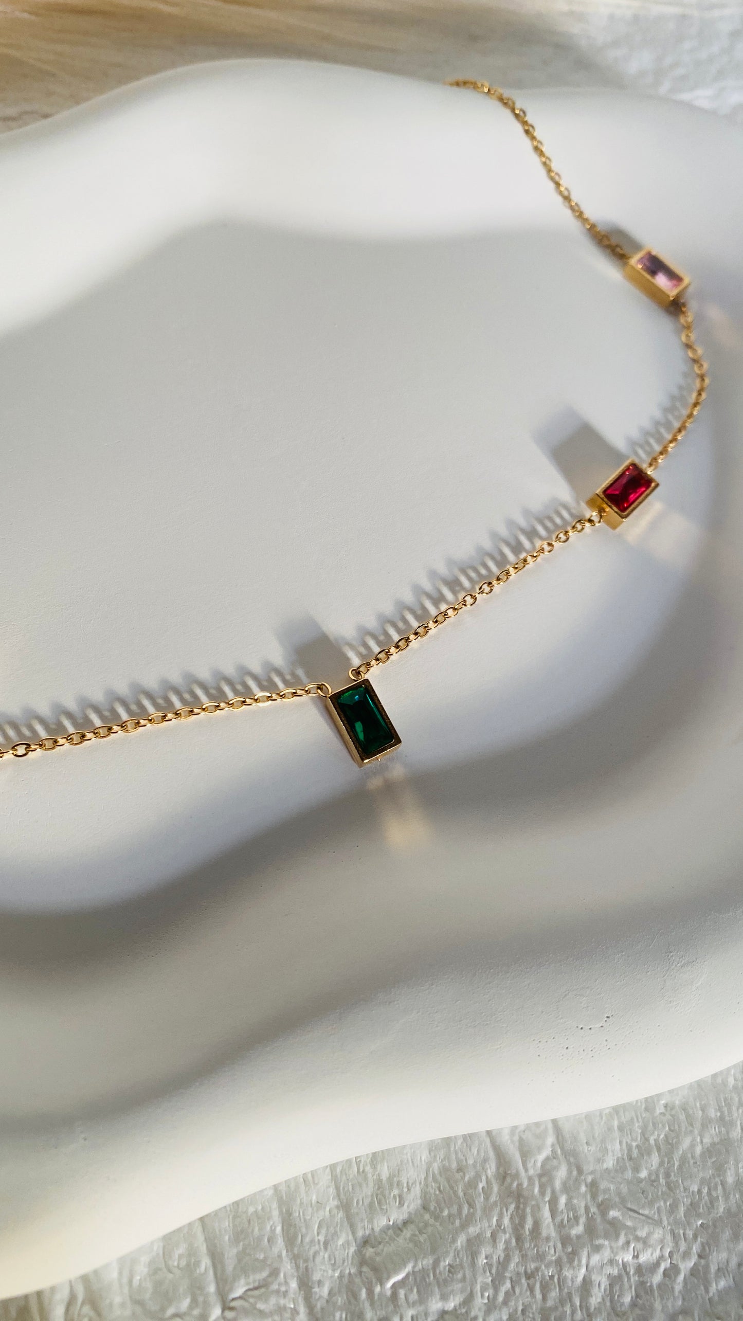 colorful jewelry for women, water resistant necklace